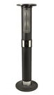 Omcan PH-CN-1400-P electric patio heater with powder coated frame and base cover
