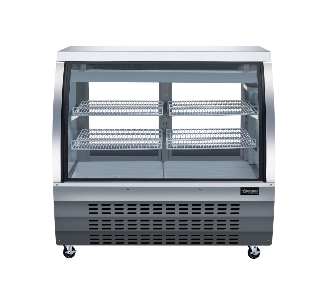 Omcan RS-CN-0120-S showcase interior