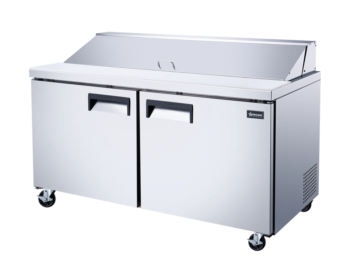 Omcan PT-CN-1524-HC prep table alternate view