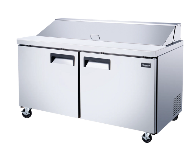 Omcan PT-CN-1524-HC prep table alternate view