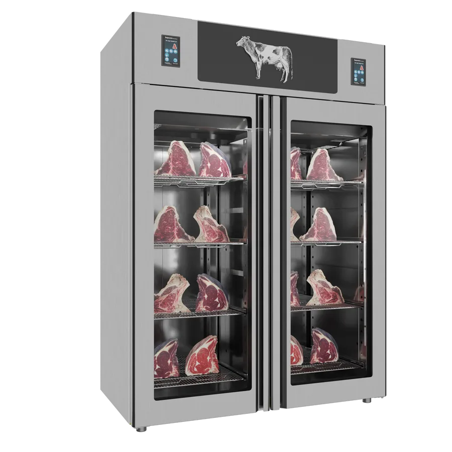 Omcan PI3AIONTWSTI Stagionello Dry Age 3.0 twin dry aging cabinet additional view