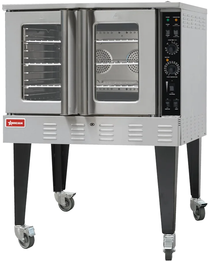 Omcan CE-CN-0001-NG single deck full size natural gas convection oven