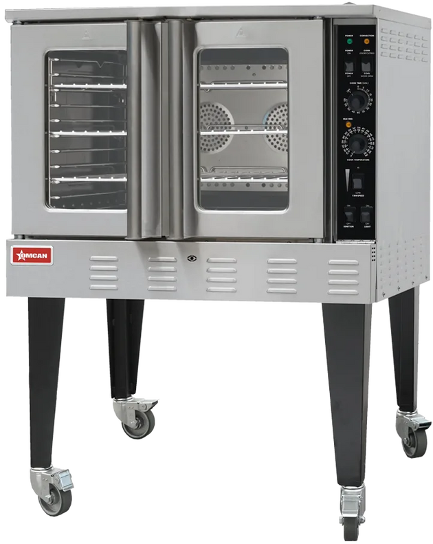 Omcan CE-CN-0001-NG single deck full size natural gas convection oven