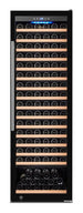 Omcan WC-CN-0192-SB Vinovero 24 inch single zone wine cooler 192 bottle black full glass door