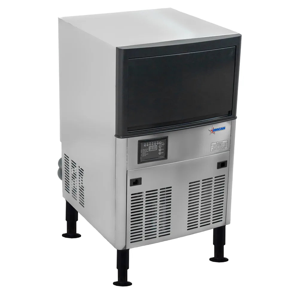 Omcan IC-CN-0089S 20 inch air cooled ice maker with 33 lb bin