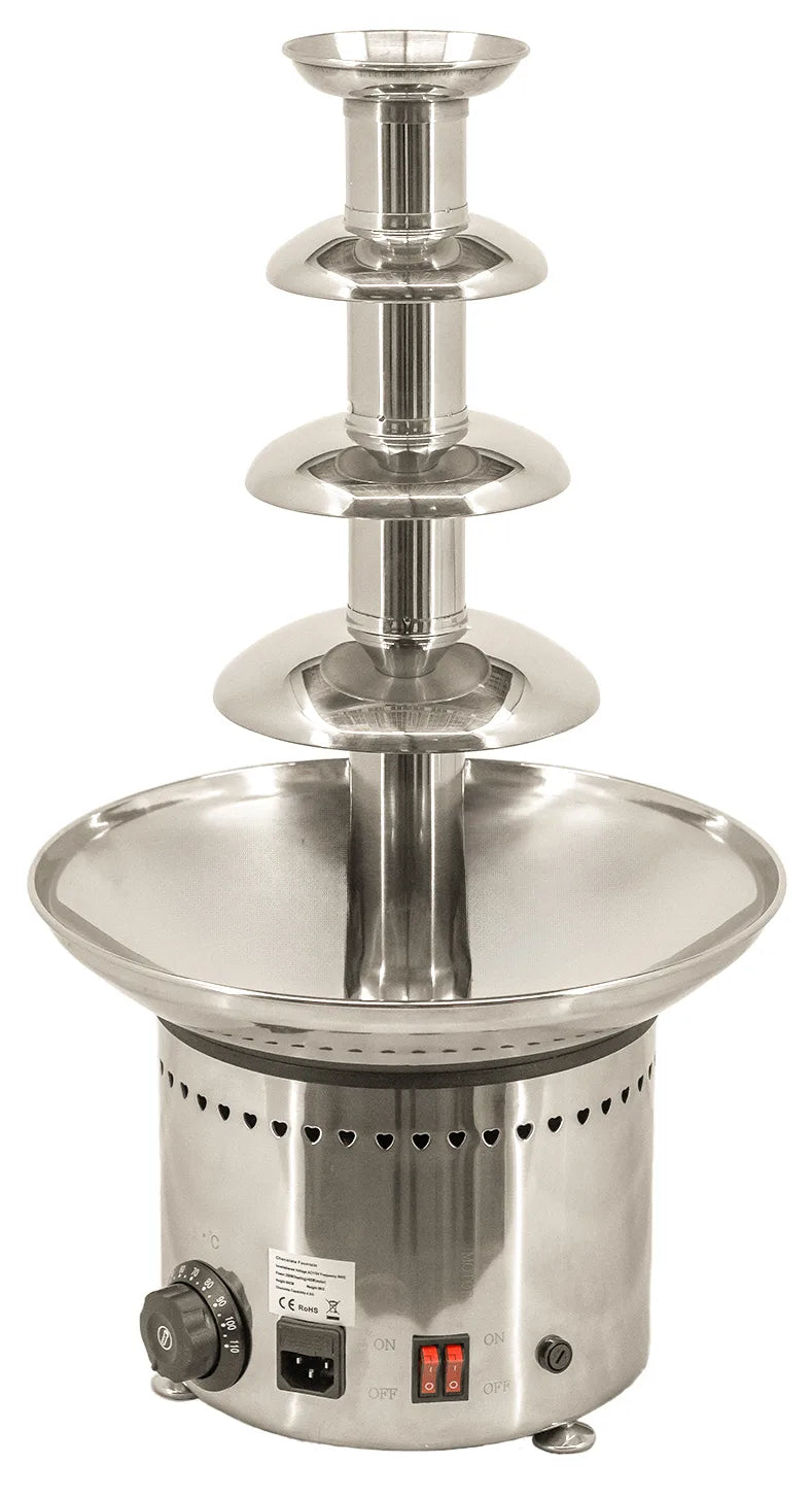 Omcan CF-CN-0004 four tier stainless steel chocolate fountain