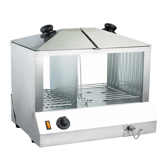 Omcan FW-CN-0200-H hot dog steamer and bun warmer