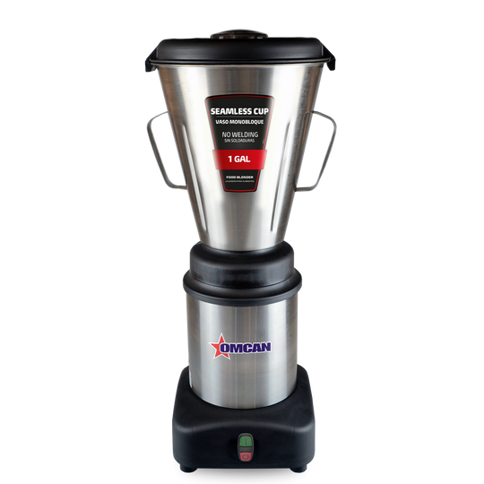 Omcan BL-BR-0004 4 L countertop blender with removable cutting unit