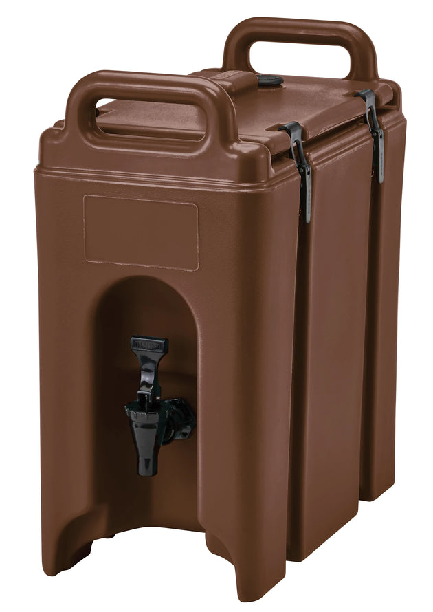 Cambro 250LCD131 dark brown beverage carrier, 2-1/2 Gallon (9.5 L) capacity