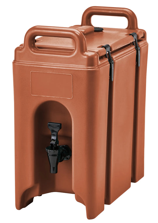 Cambro 250LCD402 brick red beverage carrier, 2-1/2 Gallon (9.5 L) capacity