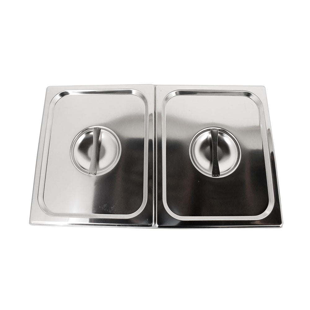 Omcan FW-TW-3050 stainless steel hot dog steamer and bun warmer 50 hot dogs 30 buns