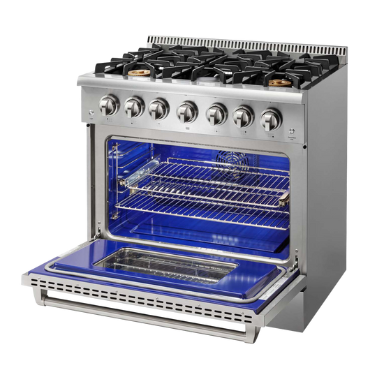 Omcan CE-CN-3618U residential gas range additional view