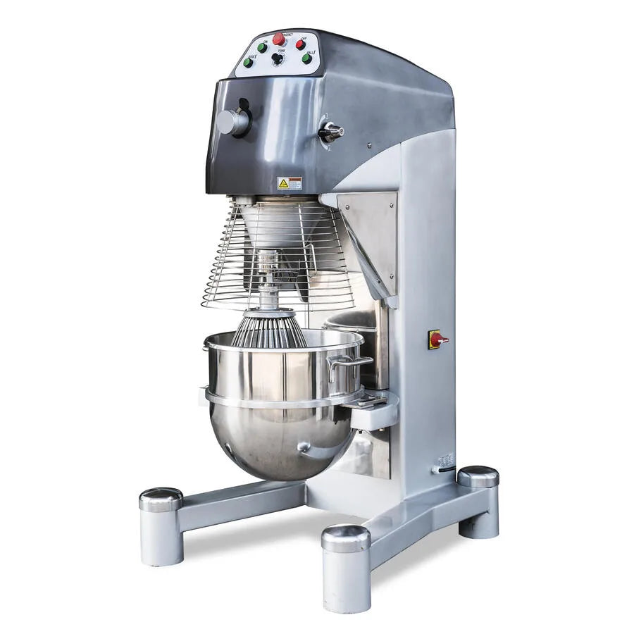 Omcan MX-CN-0060 60 qt planetary mixer with guard and timer