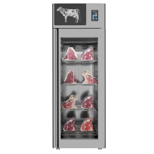 Omcan PI3AION07STI Stagionello Dry Age 3.0 700 L dry aging cabinet standard glass door