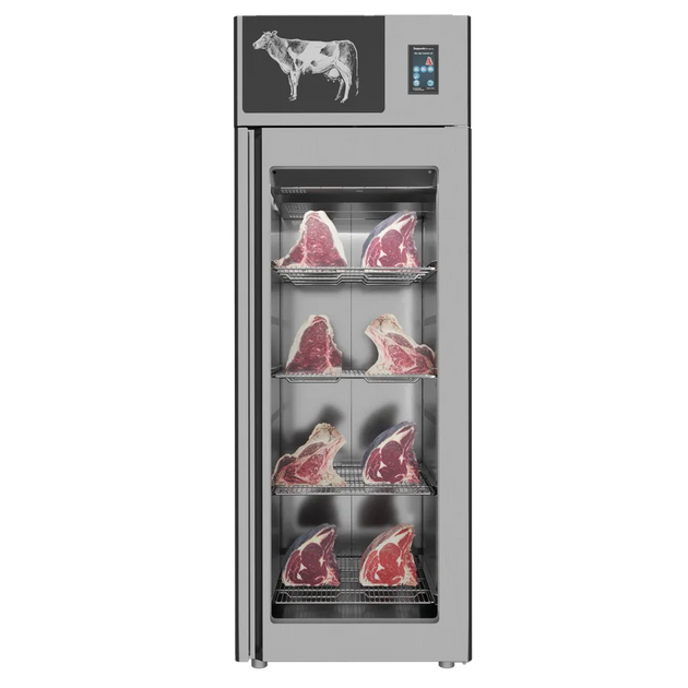 Omcan PI3AION07STI Stagionello Dry Age 3.0 700 L dry aging cabinet standard glass door