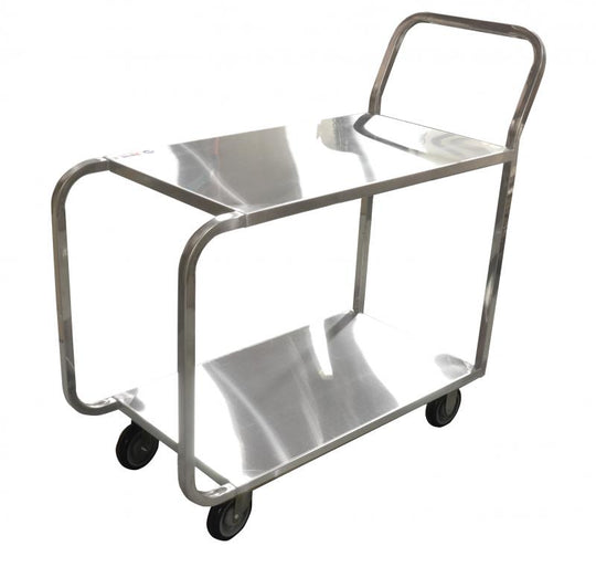 Omcan 23731 solid top welded stainless steel stock cart