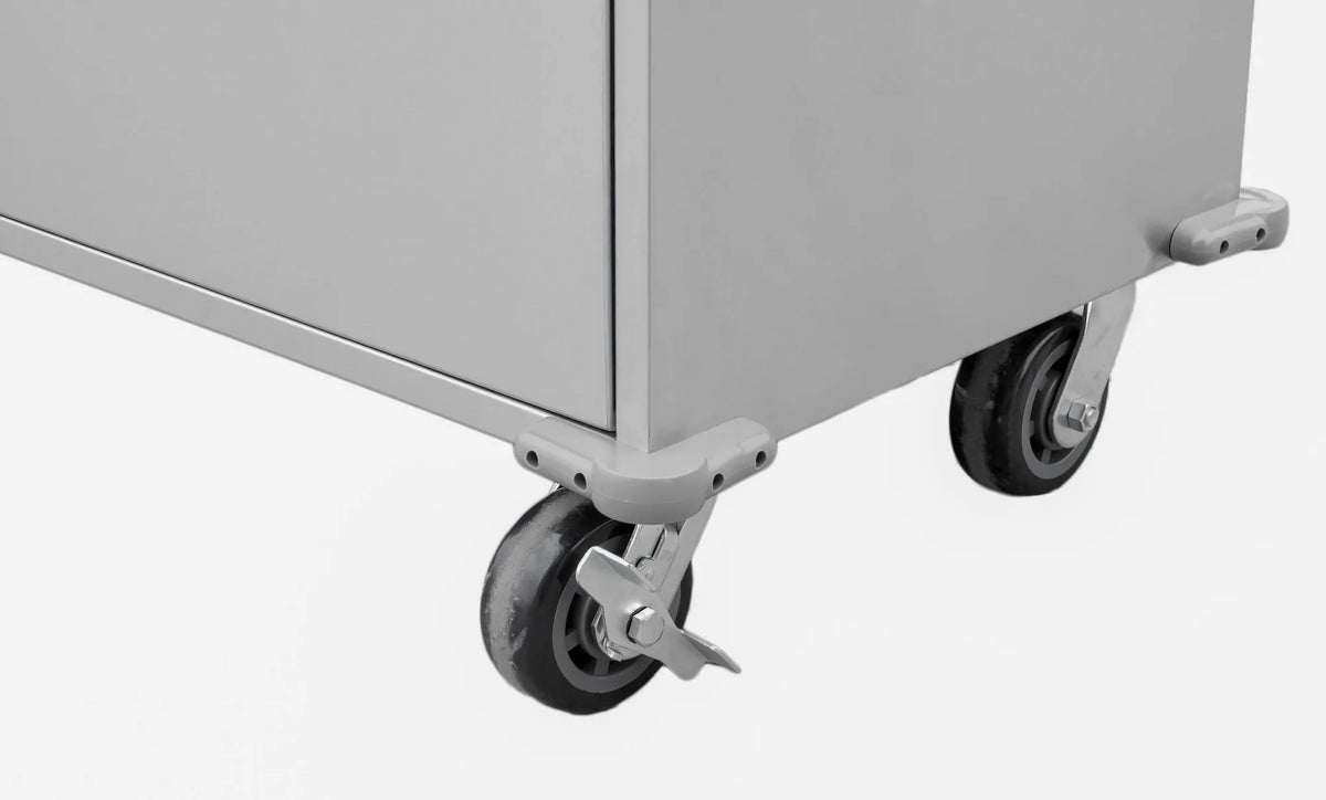 Omcan 48067 portable bar storage doors