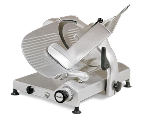 Omcan MS-IT-0300-G Omas 12 inch gear driven heavy duty meat slicer