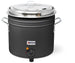 Omcan FW-TW-5000-B 11 qt black retro soup warmer rethermalizer