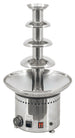 Omcan CF-CN-0004 four tier stainless steel chocolate fountain