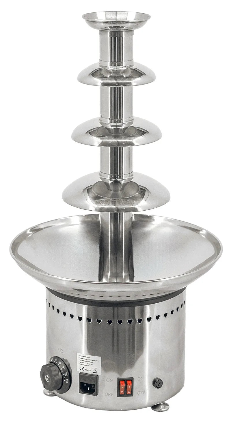 Omcan CF-CN-0004 four tier stainless steel chocolate fountain