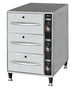 Omcan FW-CN-0003 triple freestanding narrow drawer warmer