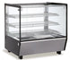 Omcan DW-CN-0120-5 27 inch countertop display warmer with three shelves and square glass