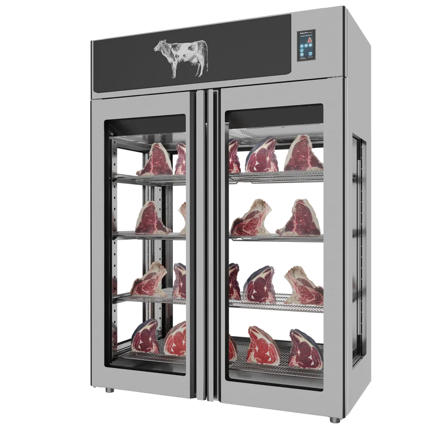 Omcan PI3AION144VI Stagionello Dry Age 3.0 dry aging cabinet detail view