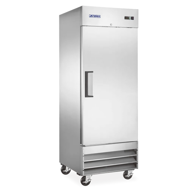 Omcan RE-CN-0021E-HC Aurora 29 inch one door stainless steel reach-in refrigerator