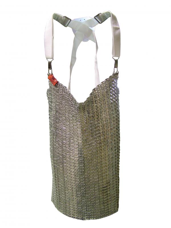 Omcan 13534 20 x 34 inch stainless steel mesh apron
