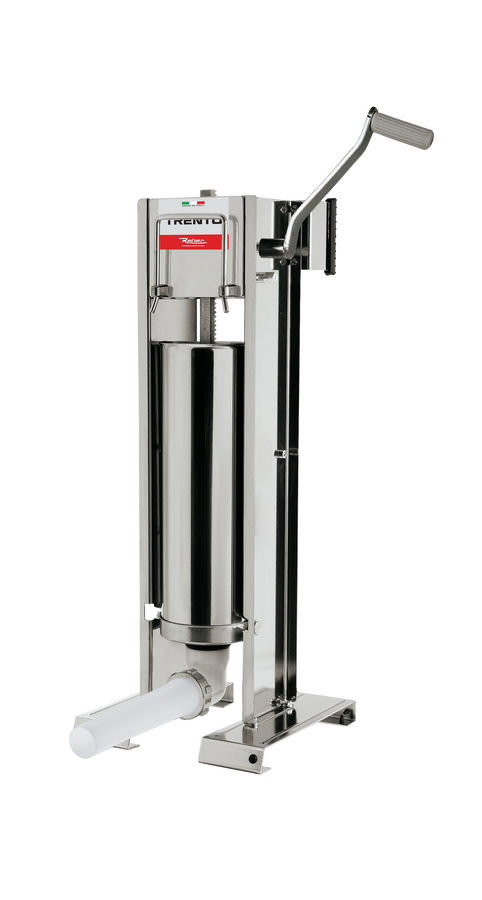Omcan 48169 Trento stainless steel manual sausage stuffer 22 lb capacity