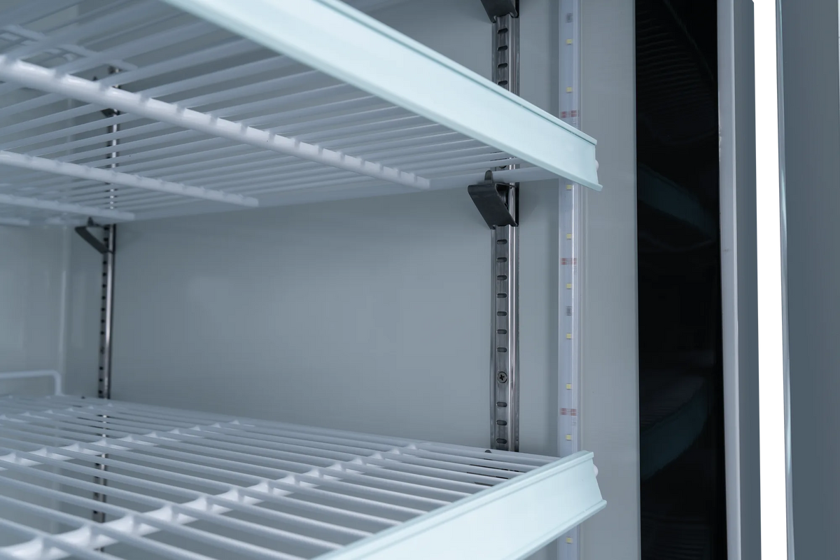 Omcan RE-CN-0023-HC merchandiser refrigerator interior