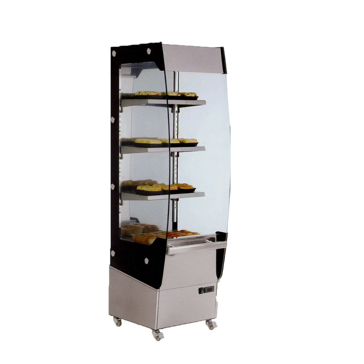 Omcan DW-CN-0220 floor display warmer additional view