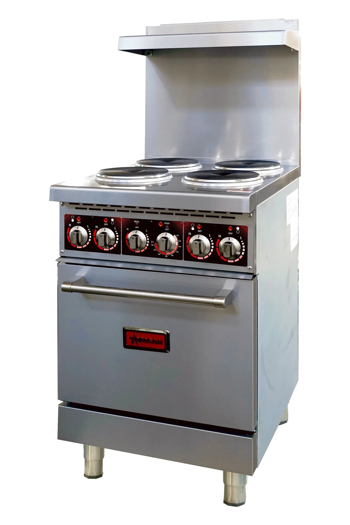 Omcan CE-CN-ER24 208 1 24 inch commercial electric range