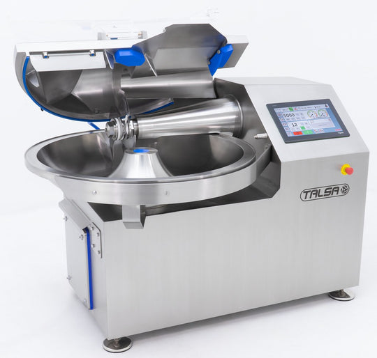 Omcan FP-ES-0095 Talsa K95s Suprem bowl cutter angle view