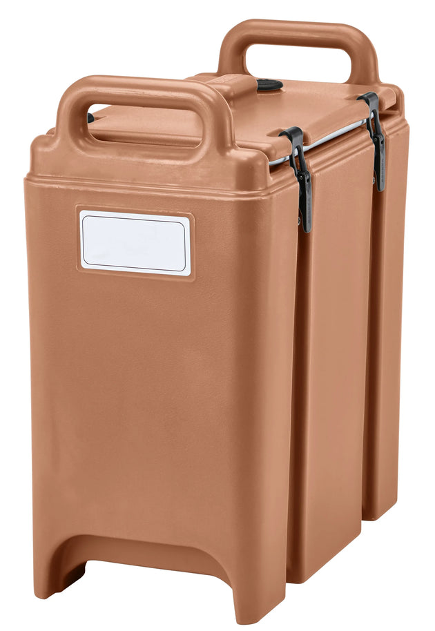 Cambro 350LCD157 coffee beige soup carrier, 3-3/8 Gallon (12.7 L) capacity