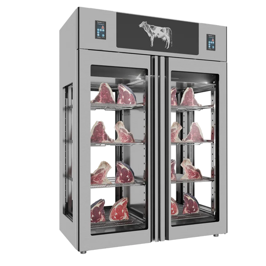 Omcan PI3AIONTW4VI Stagionello Dry Age 3.0 twin dry aging cabinet additional view
