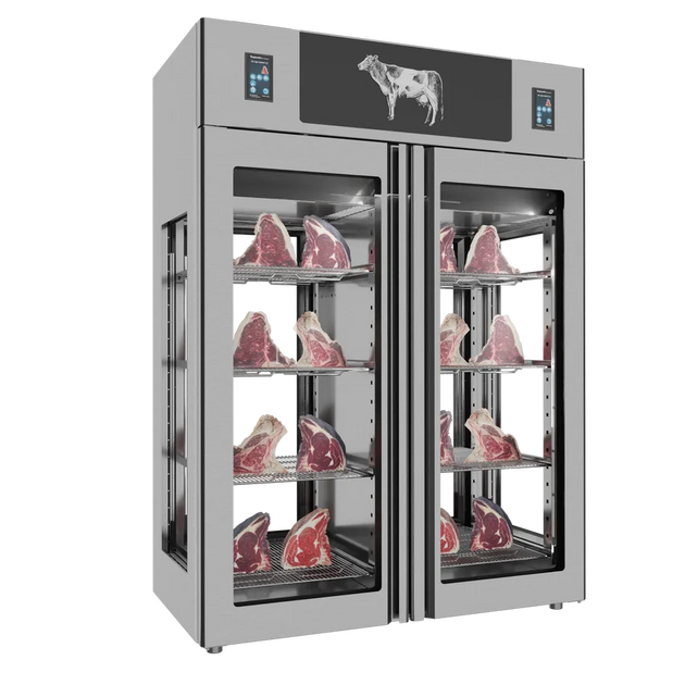 Omcan PI3AIONTW4VI Stagionello Dry Age 3.0 twin dry aging cabinet additional view