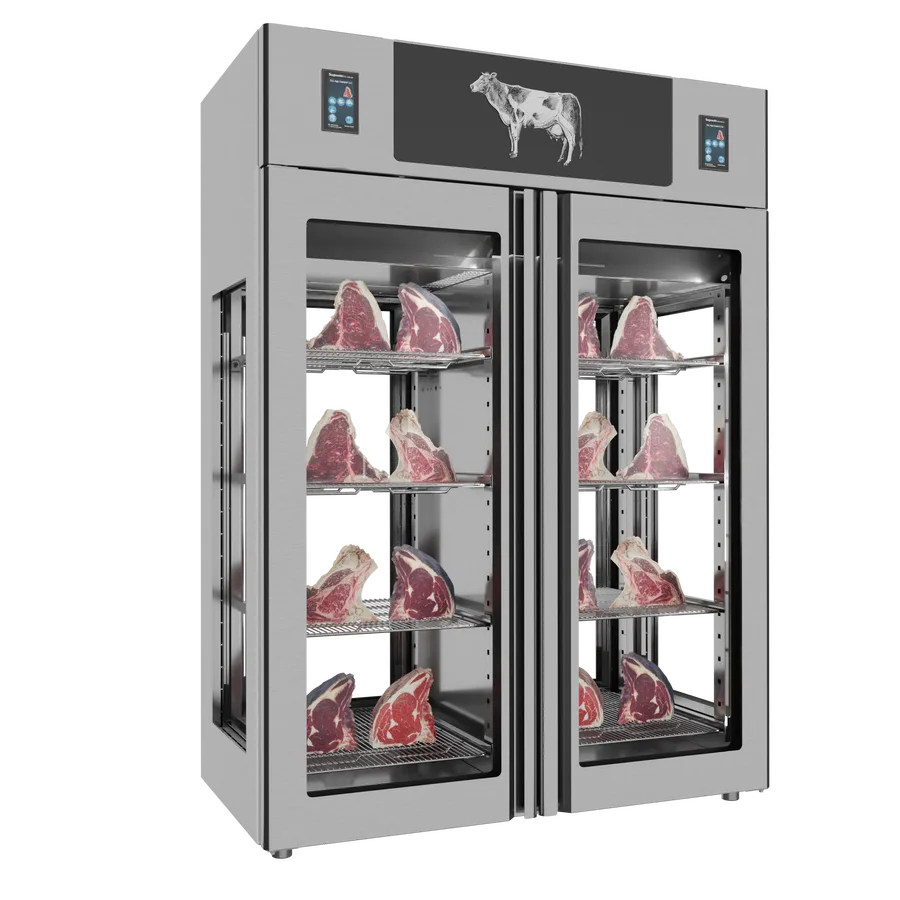 Omcan PI3AIONTW4VI Stagionello Dry Age 3.0 twin dry aging cabinet additional view