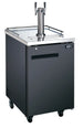 Omcan BD-CN-0007-HC 24 inch one door kegerator with two taps