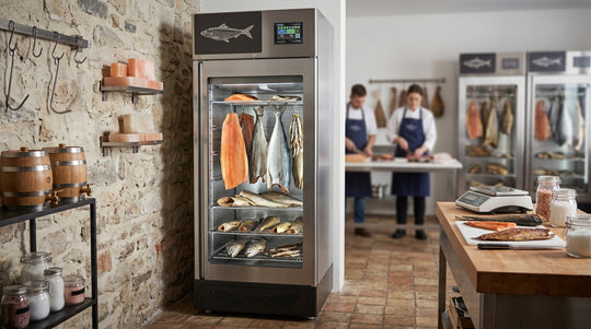 Omcan PES15T4.0 fish curing cabinet additional view
