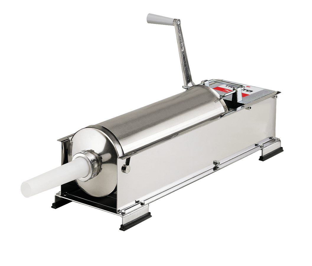 Omcan 48166 Trento 10 kg horizontal manual sausage stuffer stainless steel