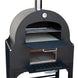 Omcan CE-CN-1188 outdoor wood burning oven detail view