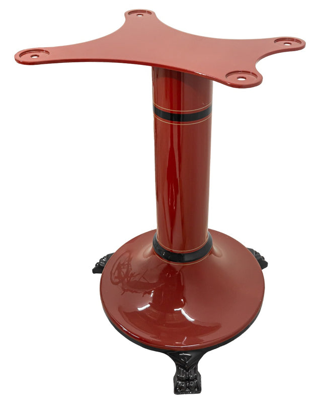 Omcan 45304 pedestal stand for Omas Heritage Volano manual flywheel slicer