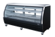 Omcan RS-CN-0200-B sliding door showcase angle view