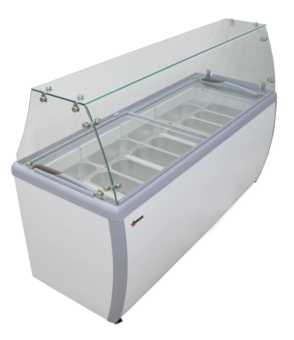 Omcan FR-CN-0014 gelato dipping cabinet additional view