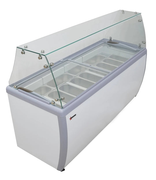 Omcan FR-CN-0014 gelato dipping cabinet additional view