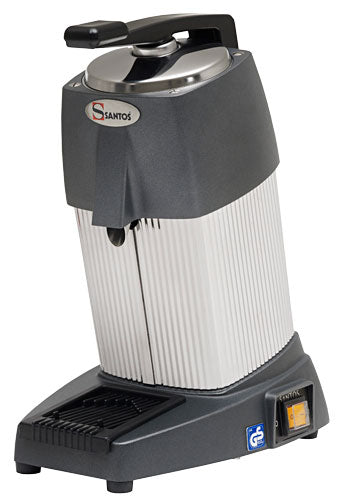 Omcan SANTOS 10 black citrus juice extractor with leveler