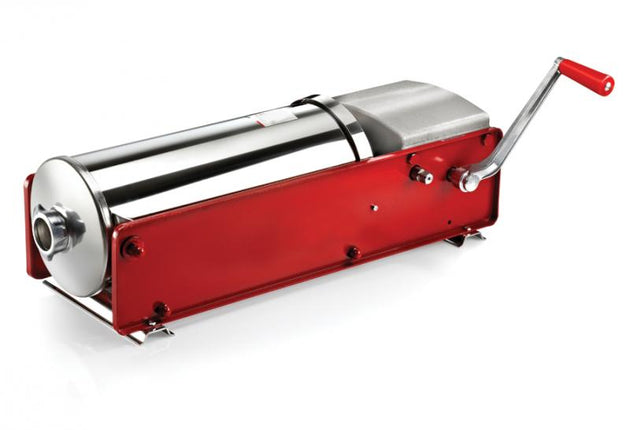 Omcan 13725 Trento Tre-Spade 30 lb horizontal manual sausage stuffer
