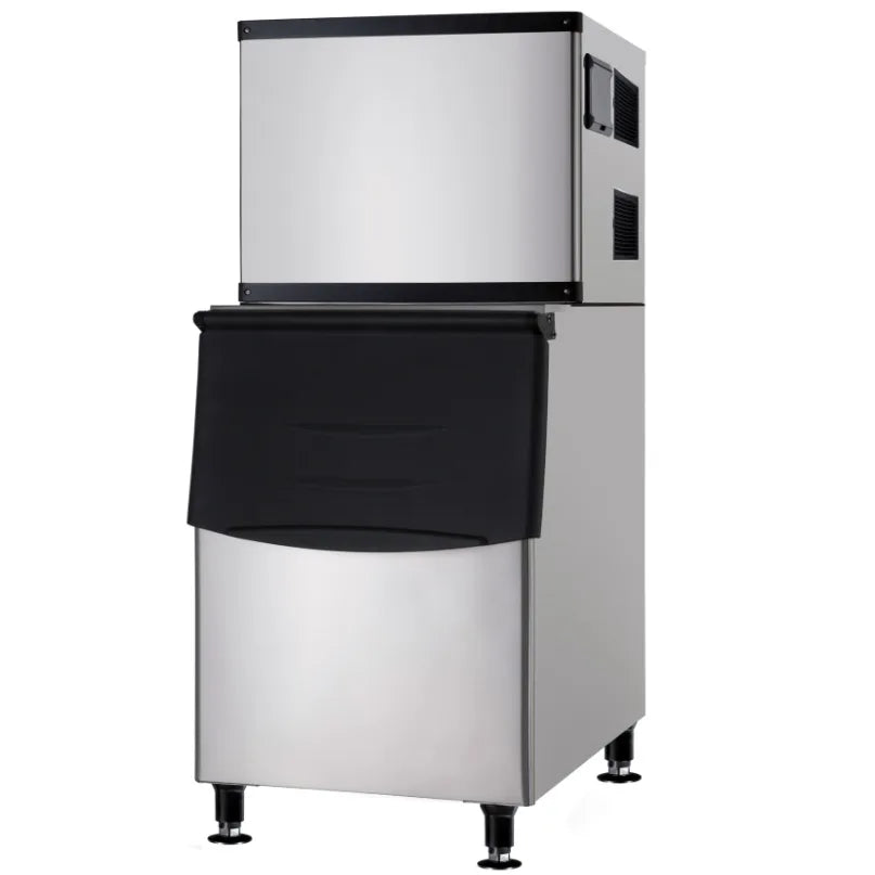 Omcan IC-CN-0529 30 inch air-cooled ice maker with 375 lb bin